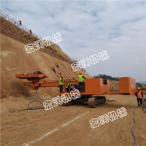 山體護(hù)坡鉆孔機(jī)，全液壓錨固鉆機(jī)現(xiàn)貨出售